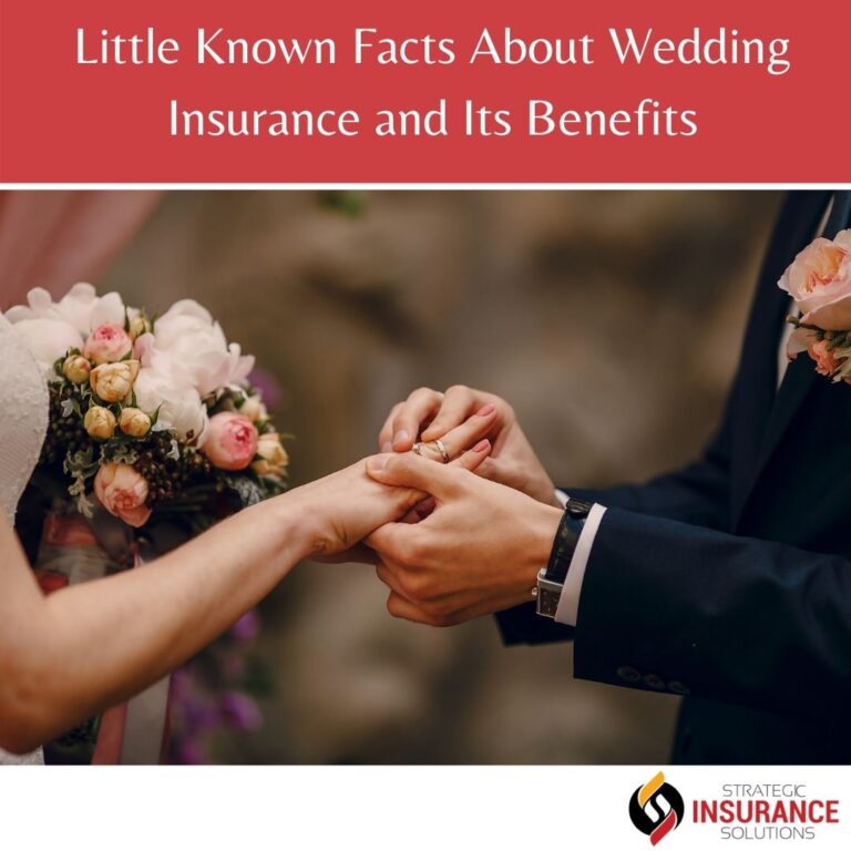 Little Known Facts About Wedding Insurance and Its Benefits